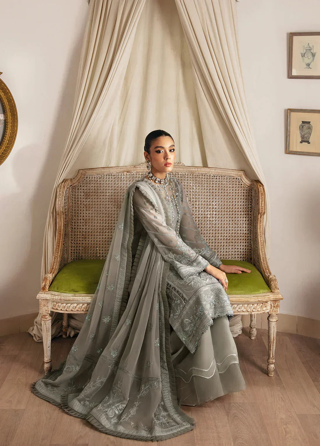 Gulaal | Embroidered Chiffon 23 | Sirena - Saira Saqlain