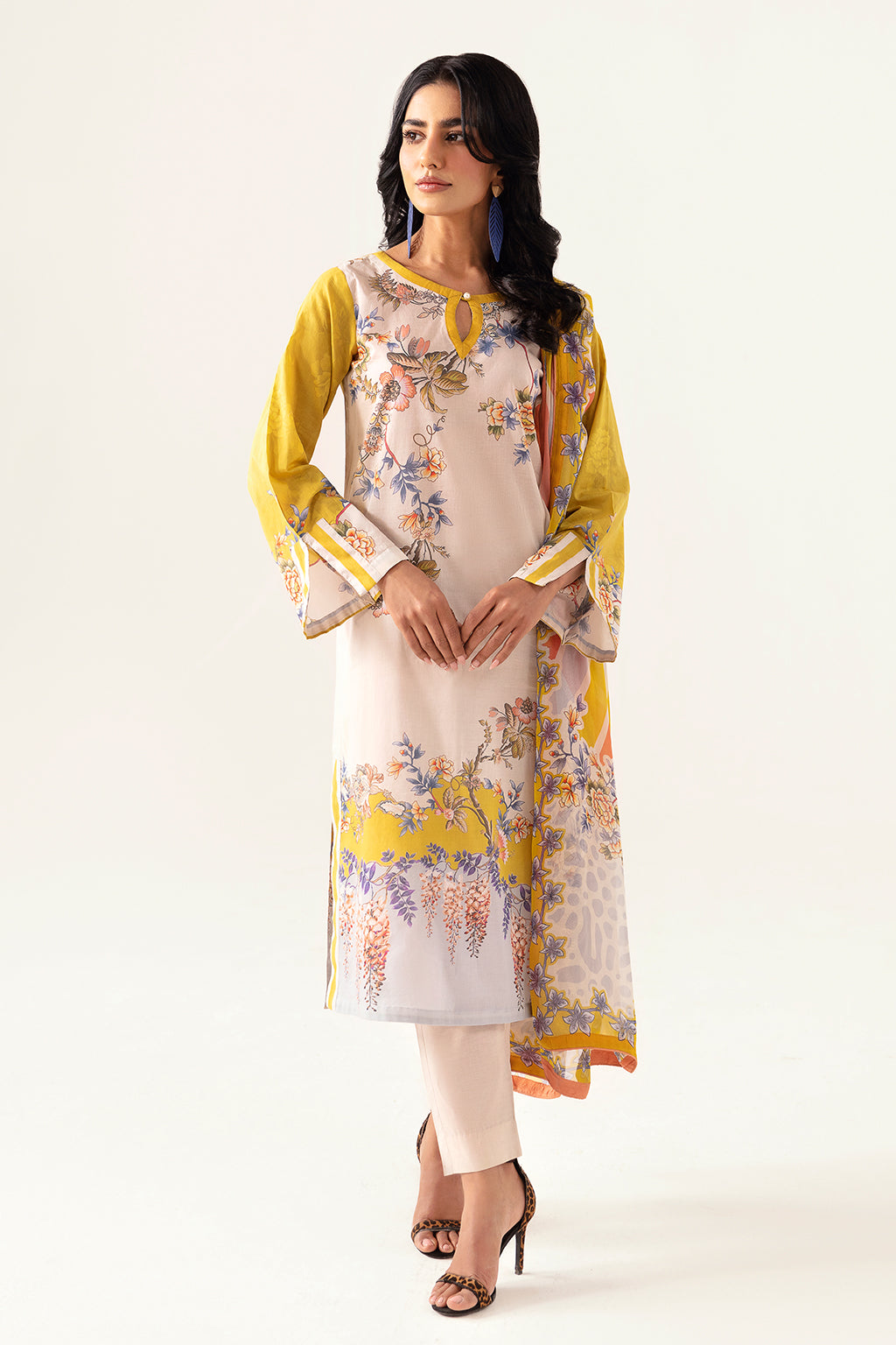 Ramsha | Pinted Lawn | RP-111 - Saira Saqlain