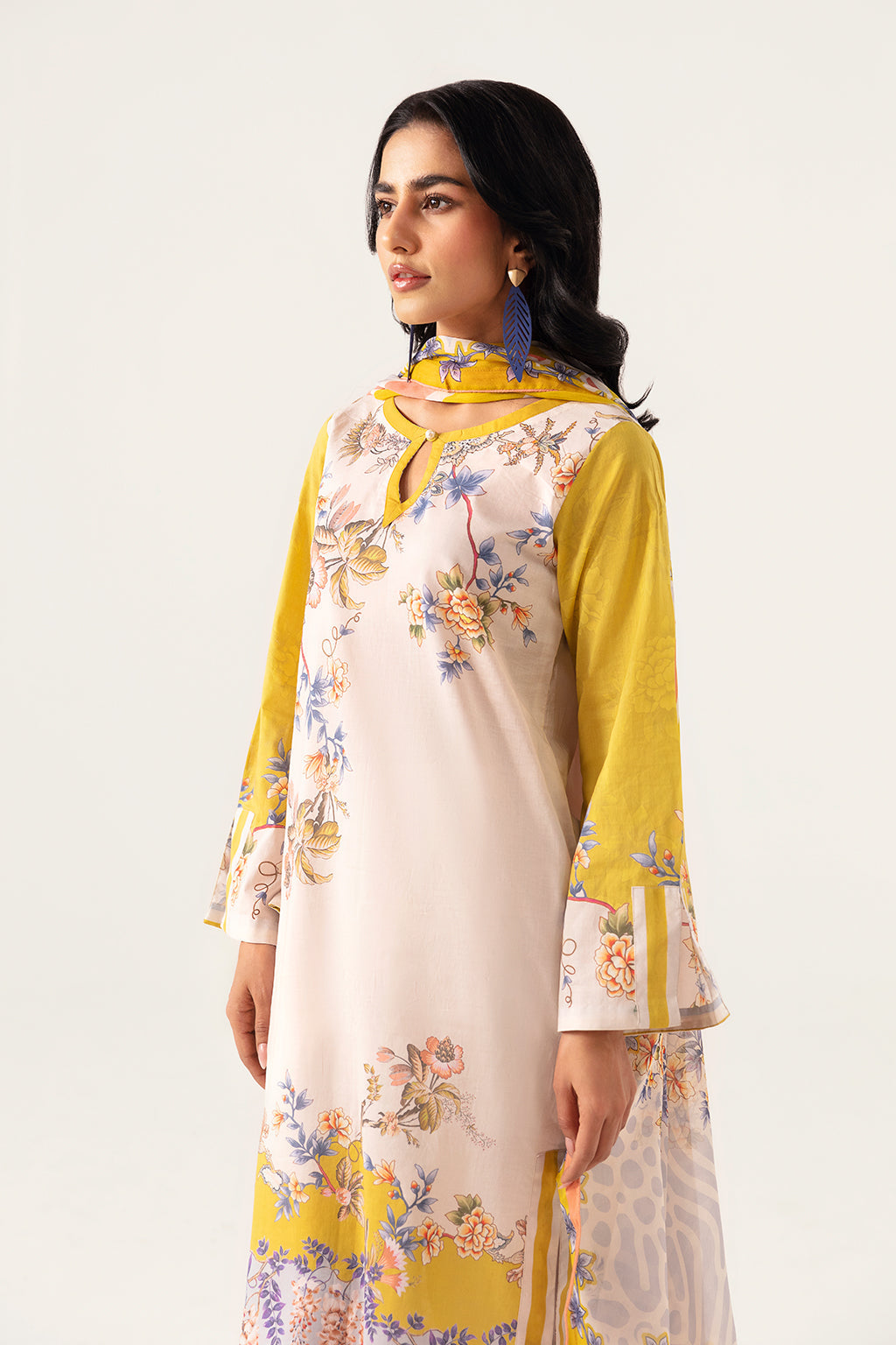 Ramsha | Pinted Lawn | RP-111 - Saira Saqlain