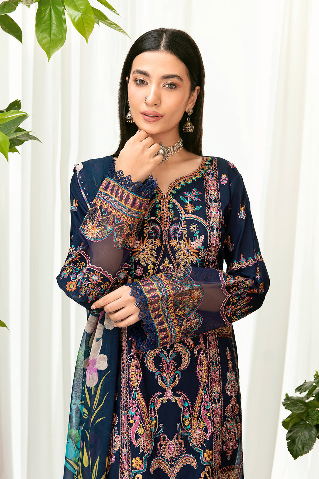 Ramsha | Luxury Lawn 24 | L-802 - Saira Saqlain