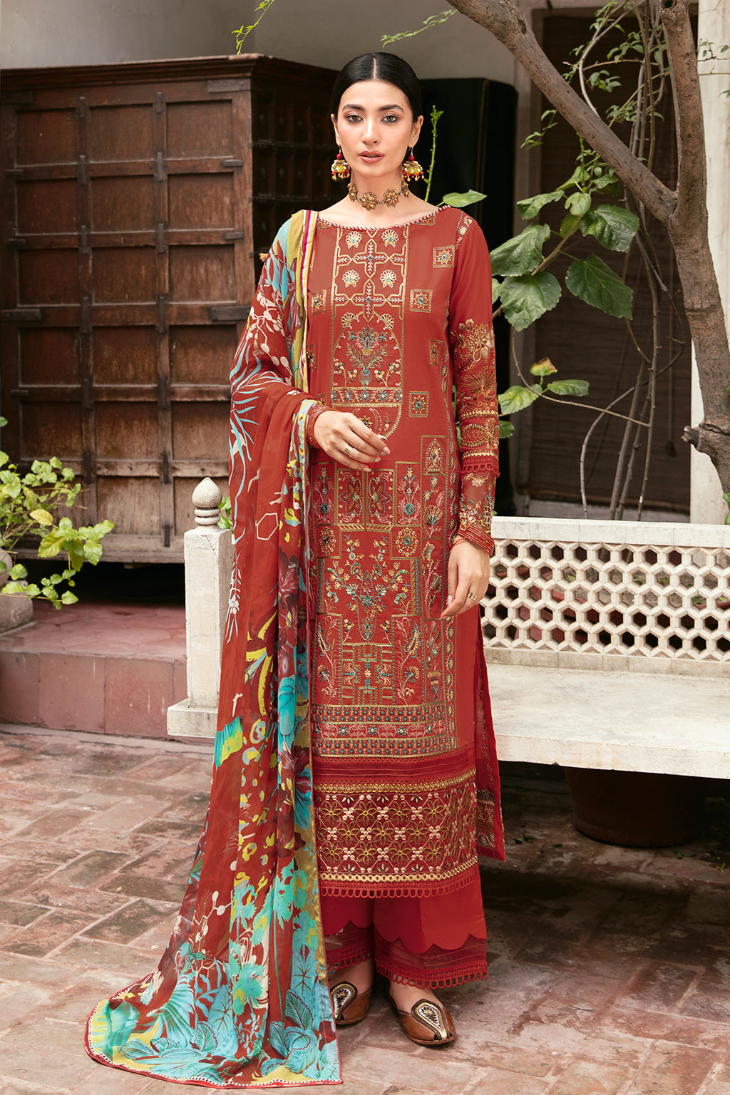 Ramsha | Luxury Lawn 24 | L-810 - Saira Saqlain