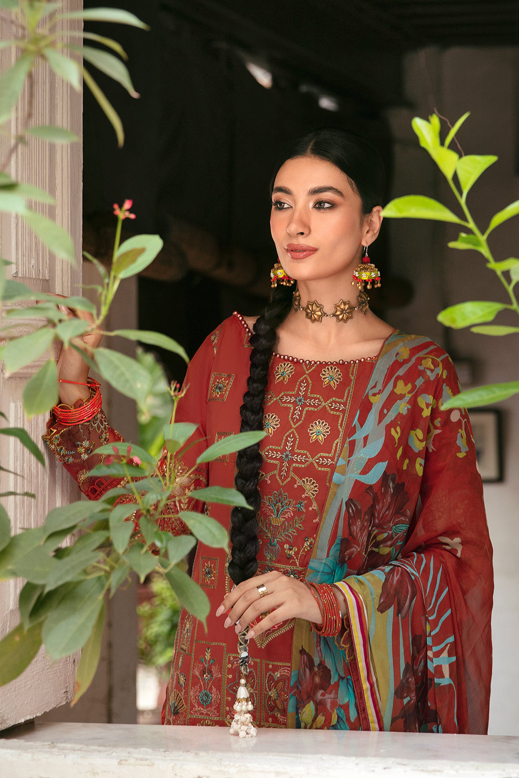 Ramsha | Luxury Lawn 24 | L-810 - Saira Saqlain
