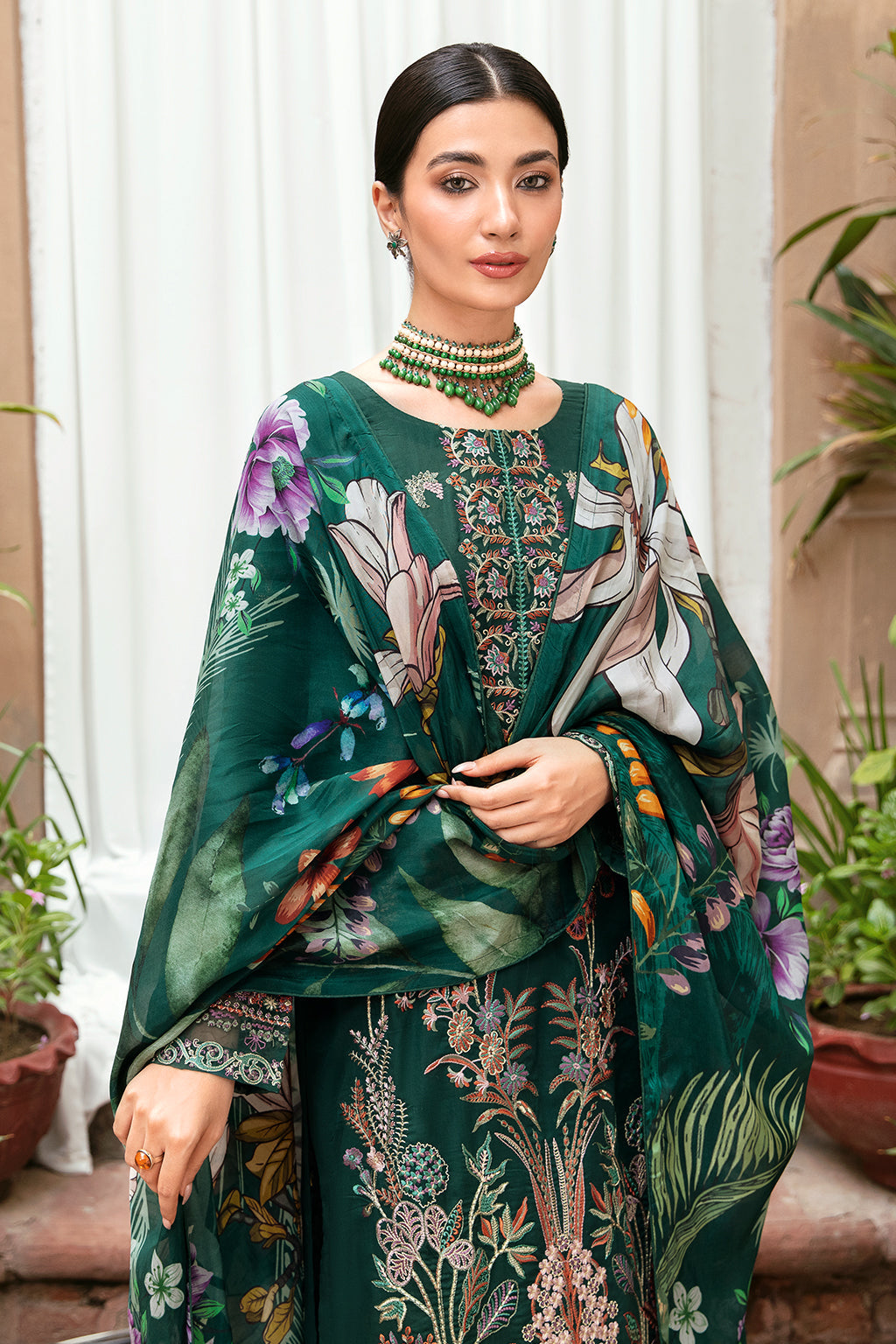 Ramsha | Luxury Lawn 24 | L-801 - Saira Saqlain