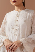 Cross Stitch | Luxe Atelier 25 | ANTIQUE WHITE -   Ladies Clothes -  Saira Saqlain