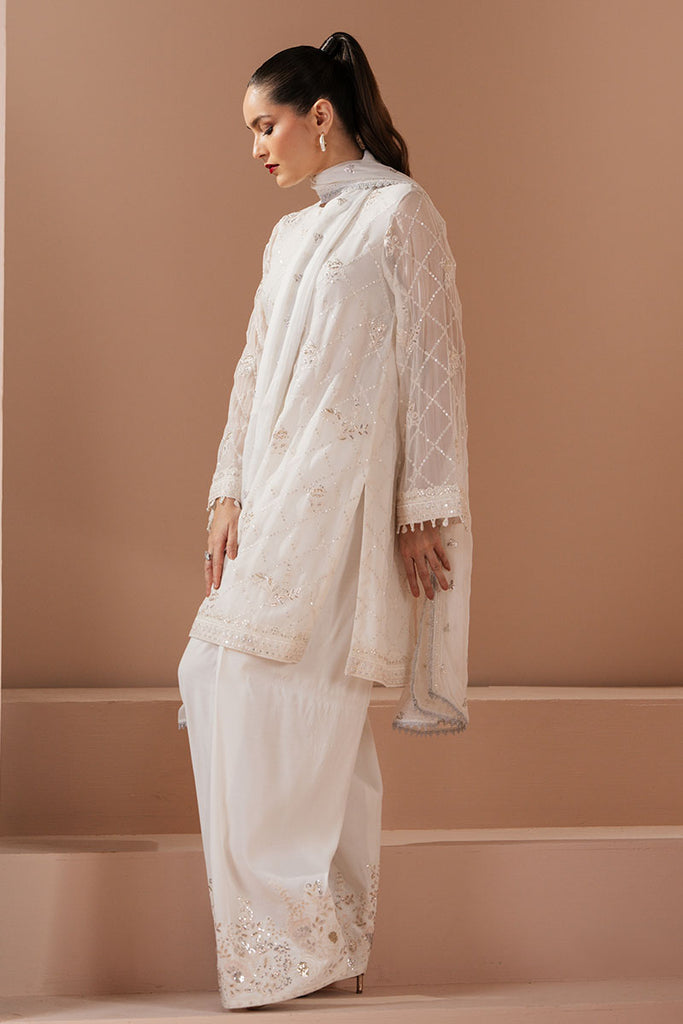 Cross Stitch | Luxe Atelier 25 | ANTIQUE WHITE -   Ladies Clothes -  Saira Saqlain