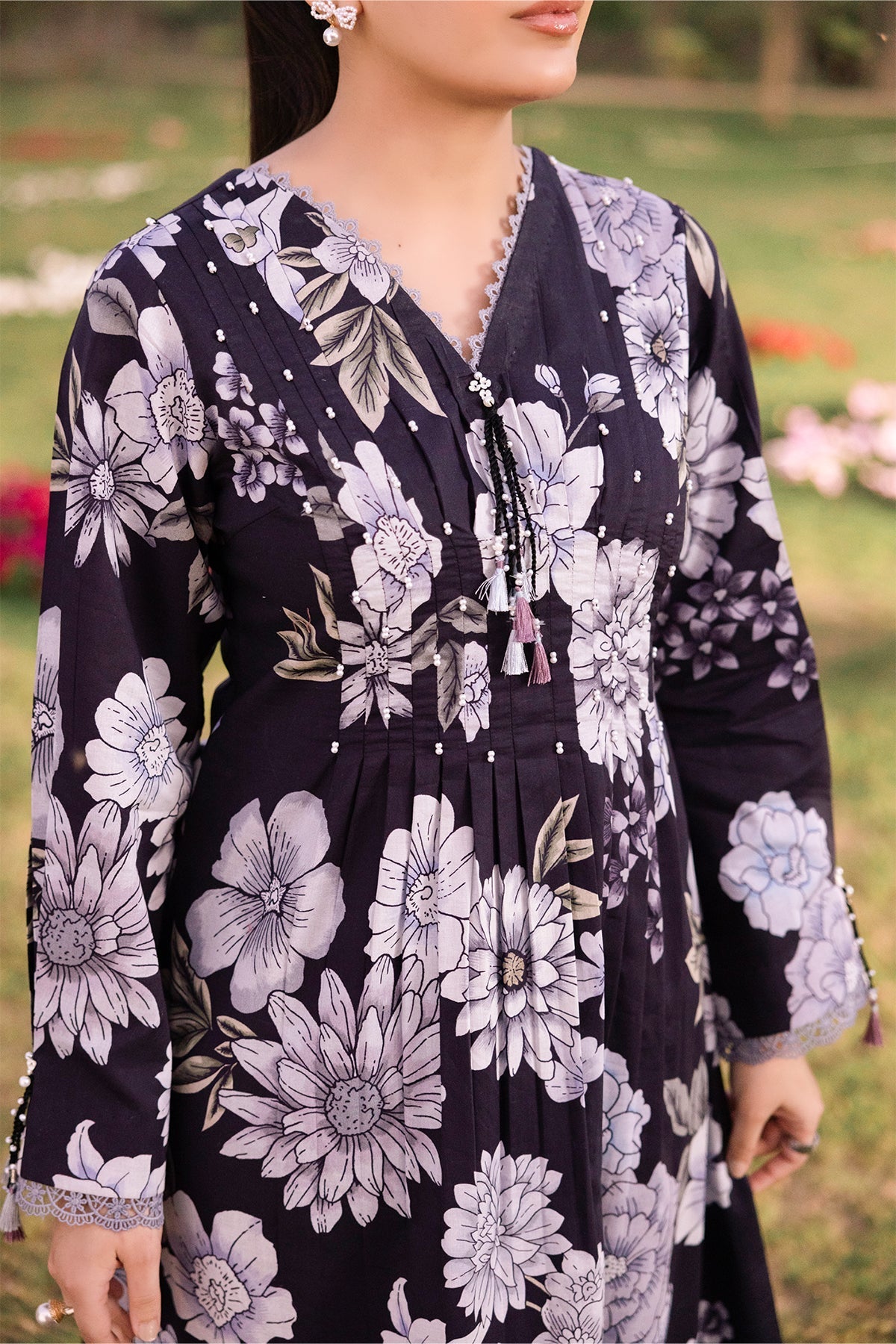 Alizeh | Sheen Lawn Prints 24 | CALLA - Saira Saqlain
