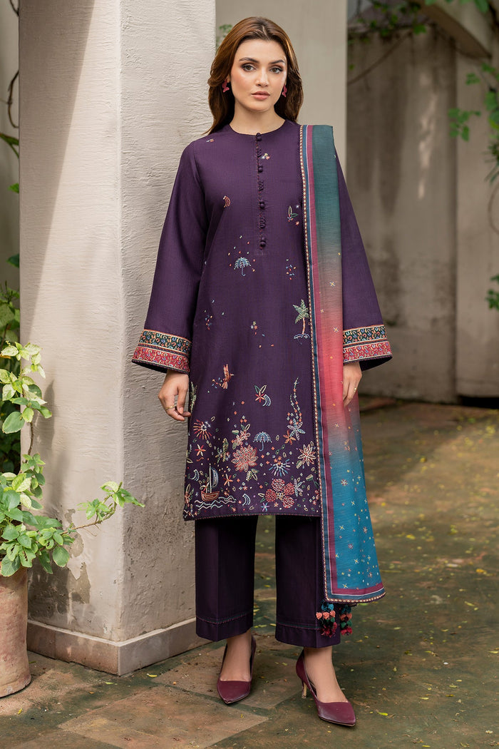Jazmin | Winter Edition 24 | KHADDAR UW-0050 - Saira Saqlain