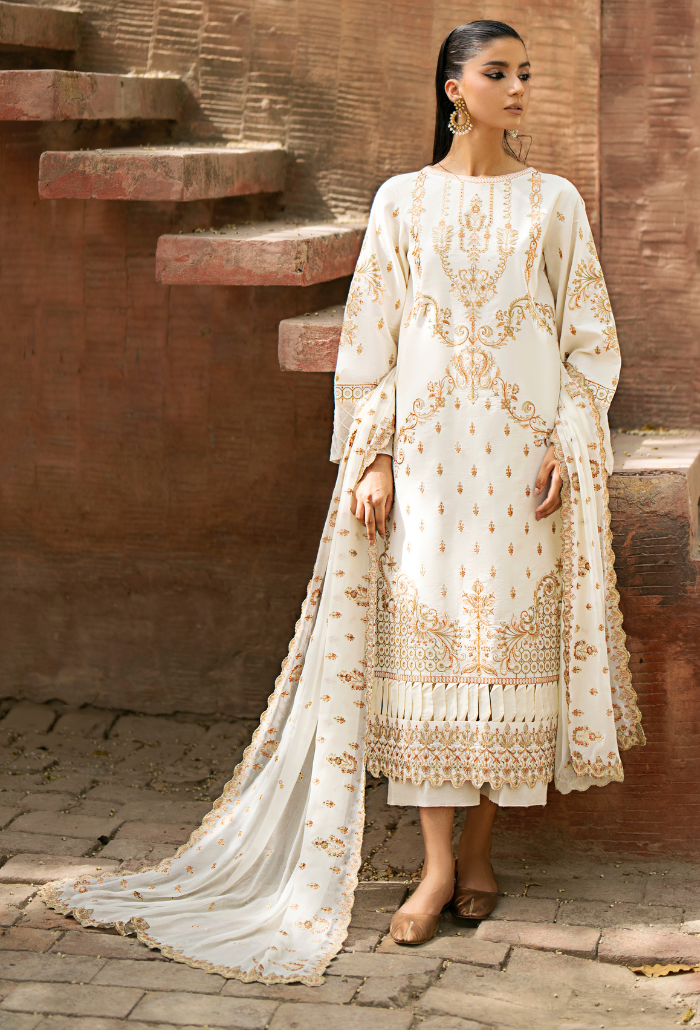 Humdum | Selin Lawn 25 | Selin - D02 -   Ladies Clothes -  Saira Saqlain