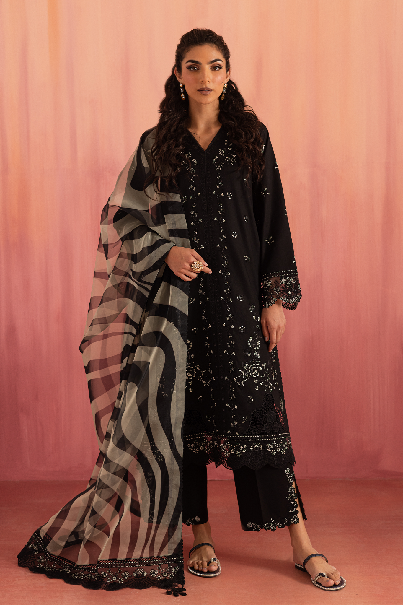 Seran | Nayab Eid Lawn | ZORA -   Ladies Clothes -  Saira Saqlain
