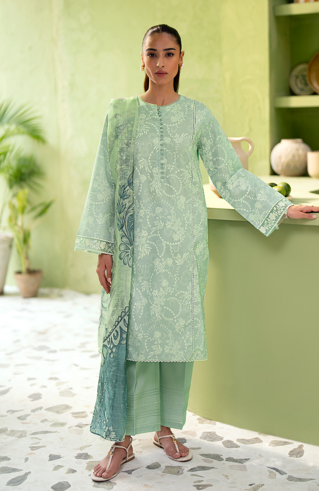 Seran | Artisan Lawn 25 | LAGUNE - Saira Saqlain