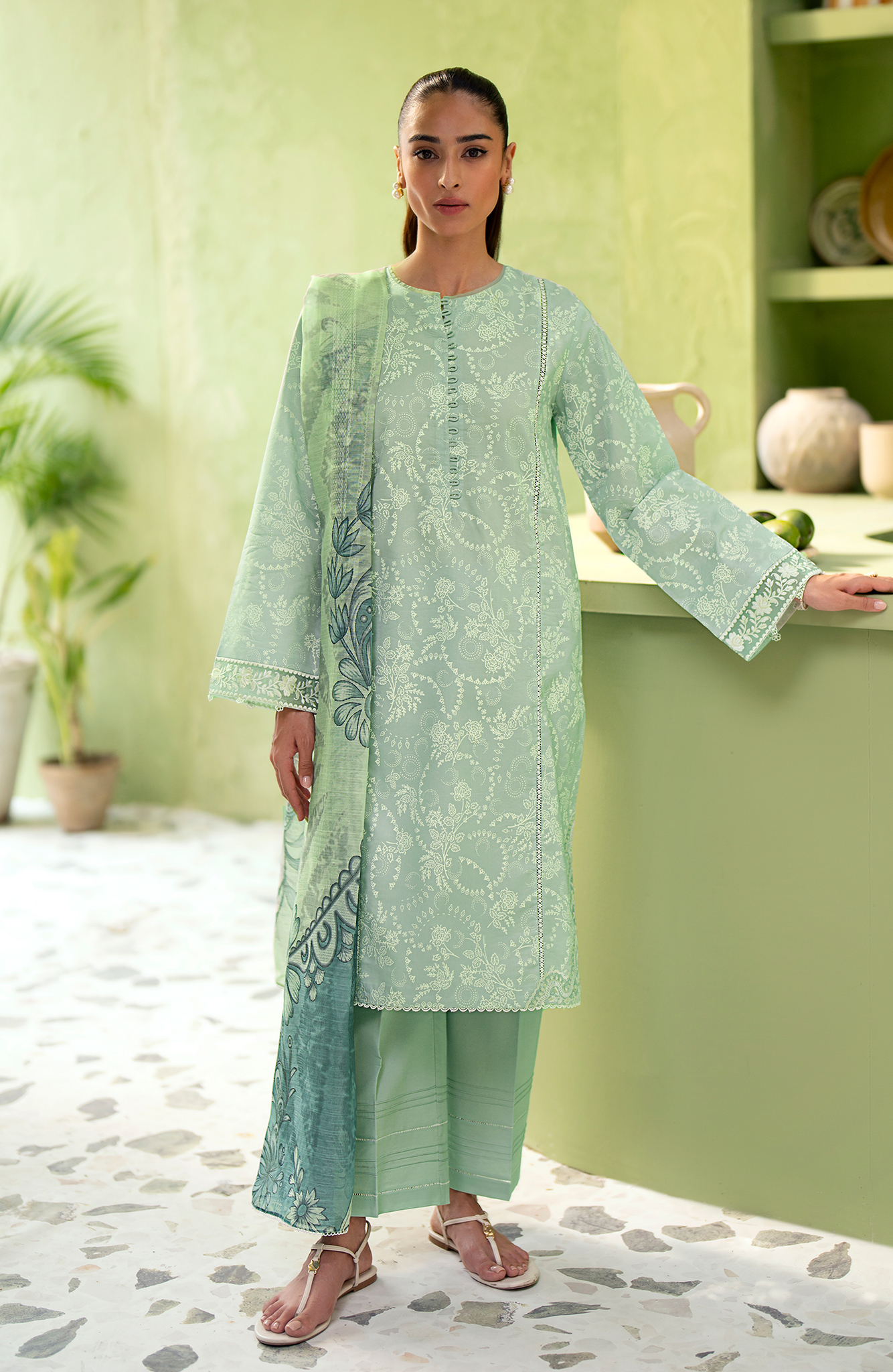 Seran | Artisan Lawn 25 | LAGUNE - Saira Saqlain