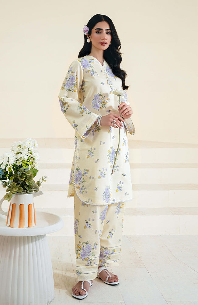 Seran | Daffodils Lawn 24 | Albie - Saira Saqlain