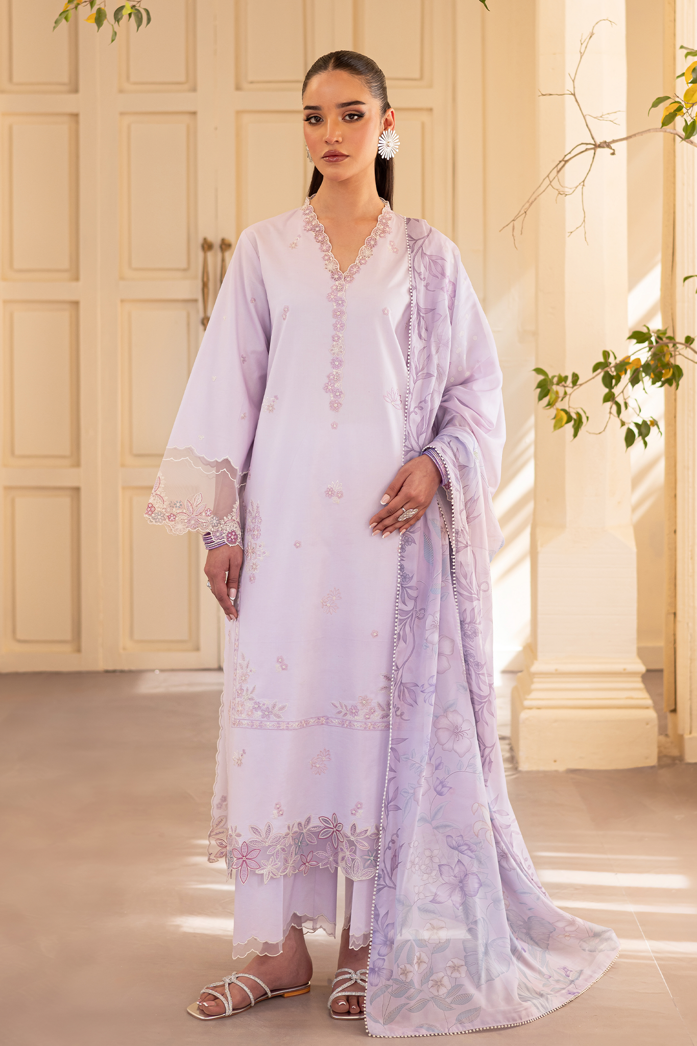 Seran | Nayab Eid Lawn | REHA -   Ladies Clothes -  Saira Saqlain