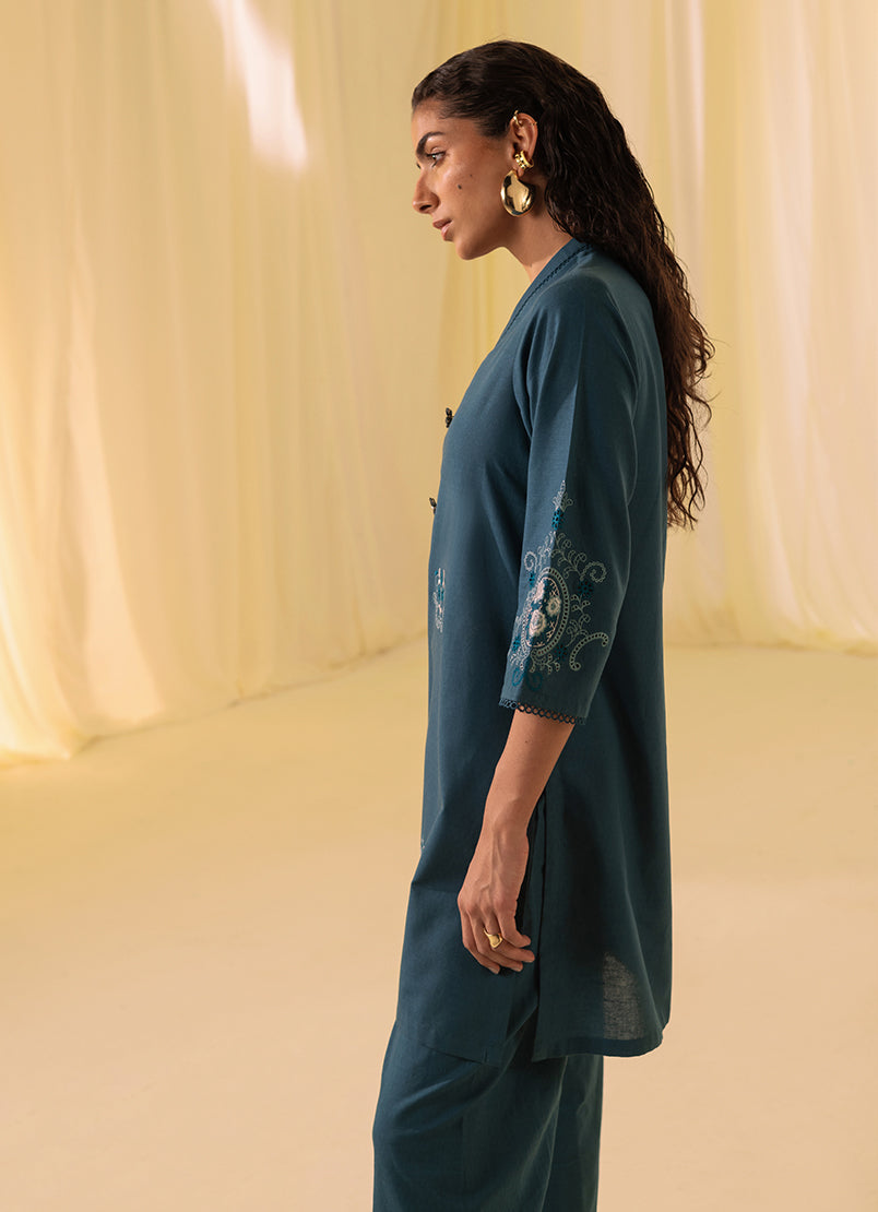 Image | Spring Basics 25 | IJSE-214050-12570 -   Ladies Clothes -  Saira Saqlain
