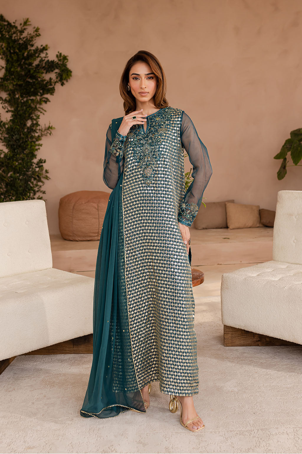 Vanya | Veranda Fromals |  VR-03 -   Ladies Clothes -  Saira Saqlain