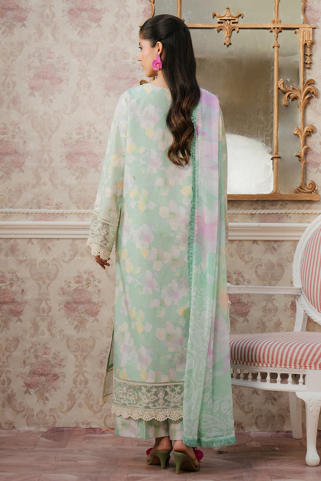 Ayzel | Armelia Printed Lawn 25 | Liora - Saira Saqlain