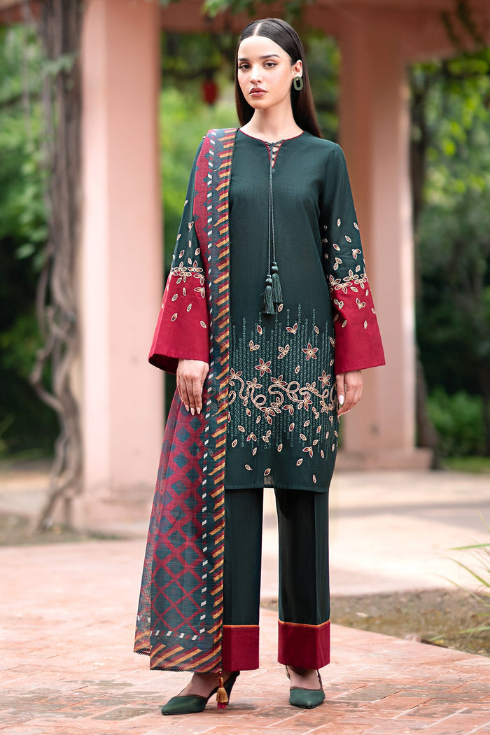 Jazmin | Winter Edition 24 | KHADDAR UW-0071 - Saira Saqlain