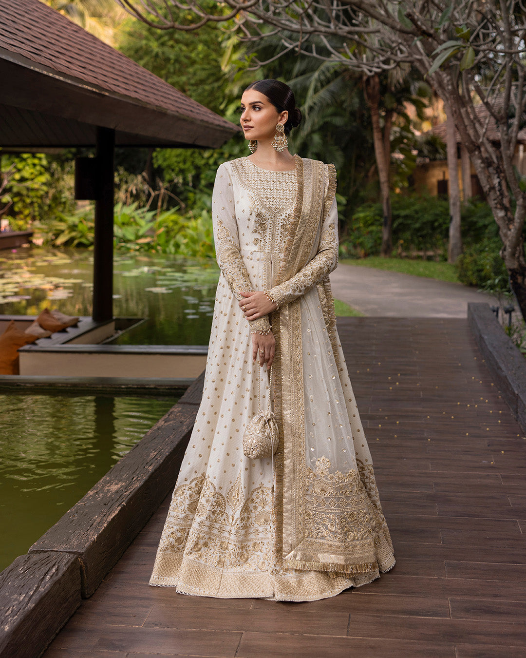 Faiza Saqlain | Zinnia Lawn 25 | Lily -  Faiza Saqlain Ladies Clothes -  House of Maryam