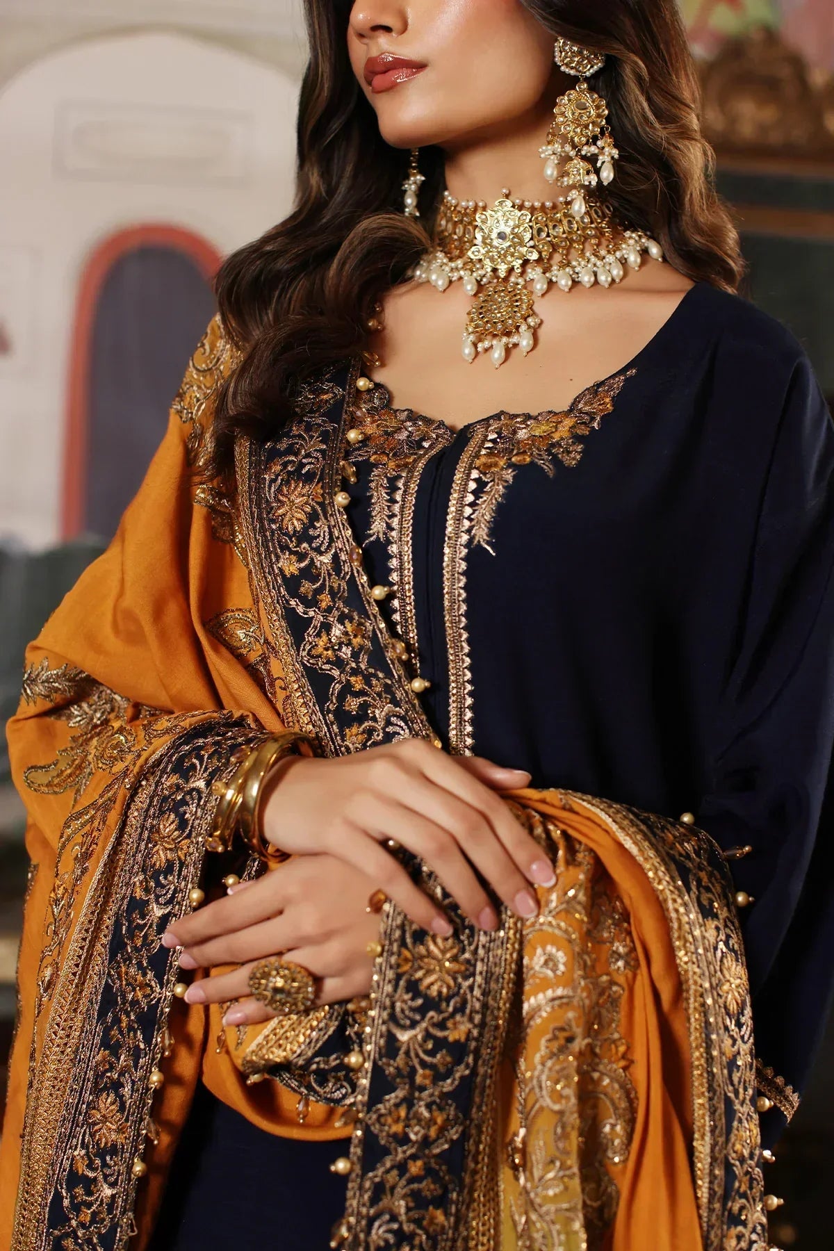 Mina Kashif | Meeral Formals 23 | MKF23-17 - Saira Saqlain