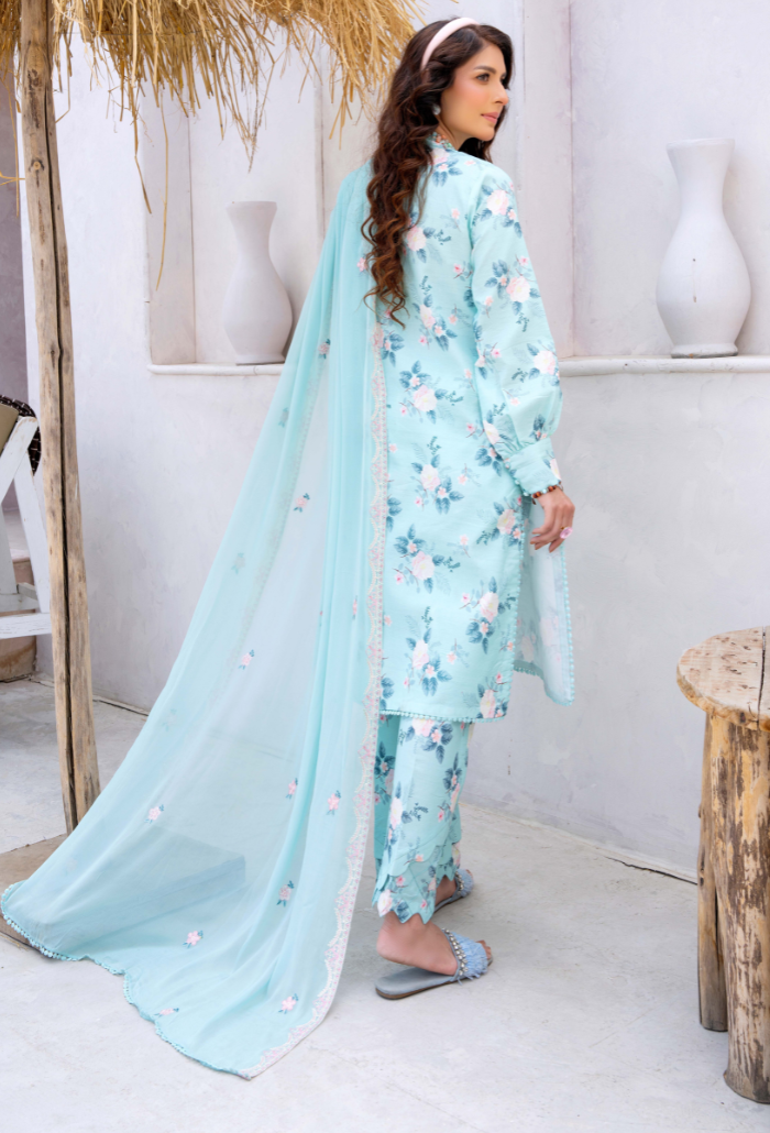 Humdum | Gardenia Lawn 24 | PLG 3 - D04 - Saira Saqlain