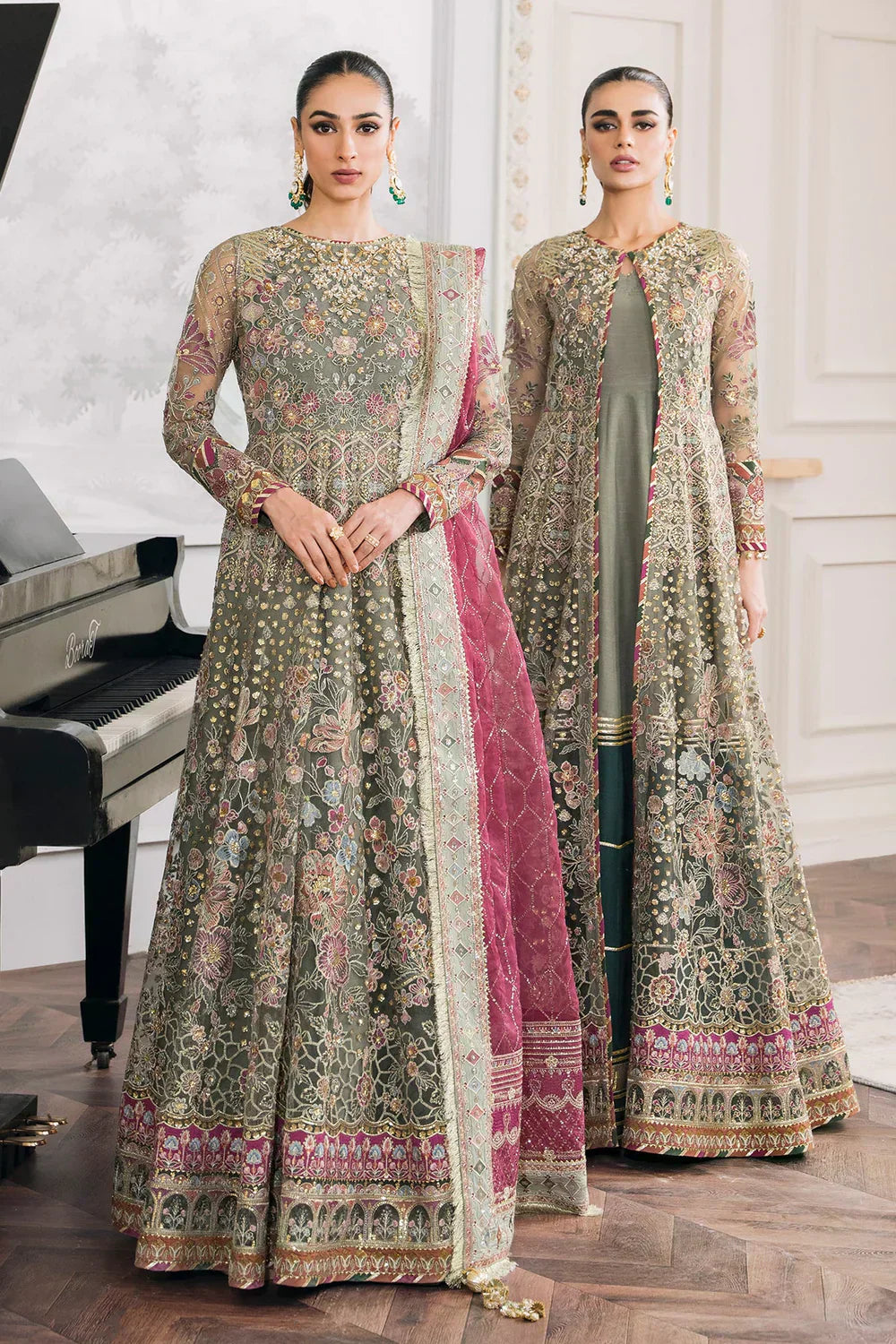 Baroque | Chantelle Embroidered Collection 2024 | CH12-02 - Saira Saqlain