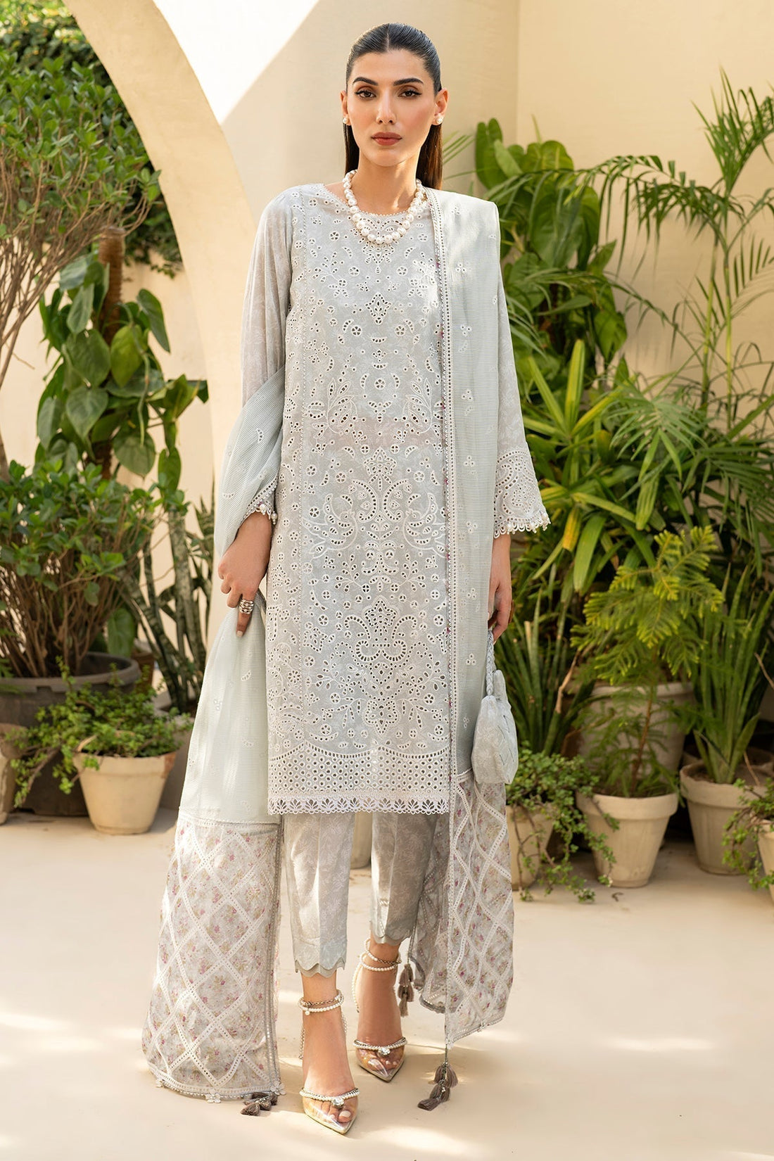 Jazmin | Irish Lawn SS 24 | D2 - Saira Saqlain