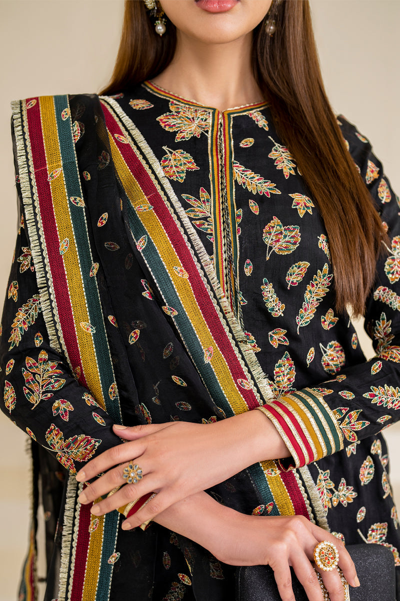 Jazmin | Formals Collection | Raw Silk UR-7023 - Saira Saqlain