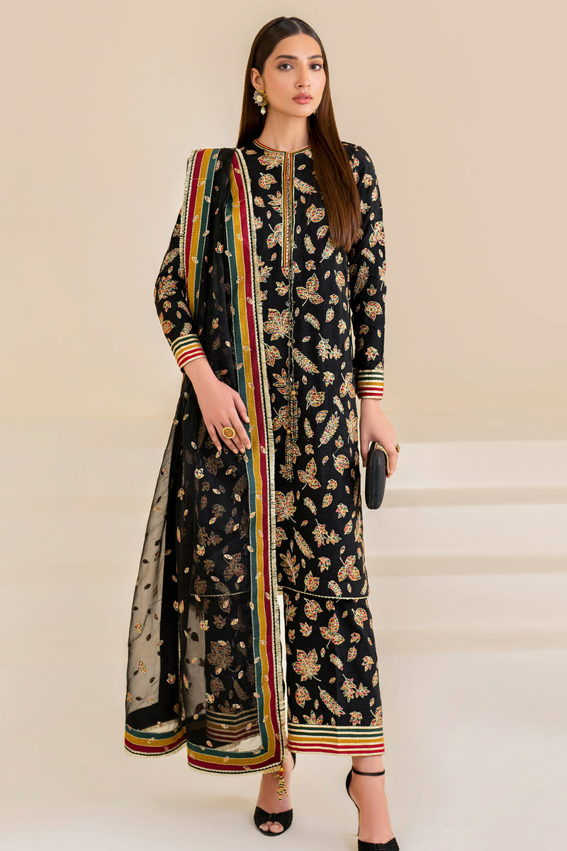 Jazmin | Formals Collection | Raw Silk UR-7023 - Saira Saqlain