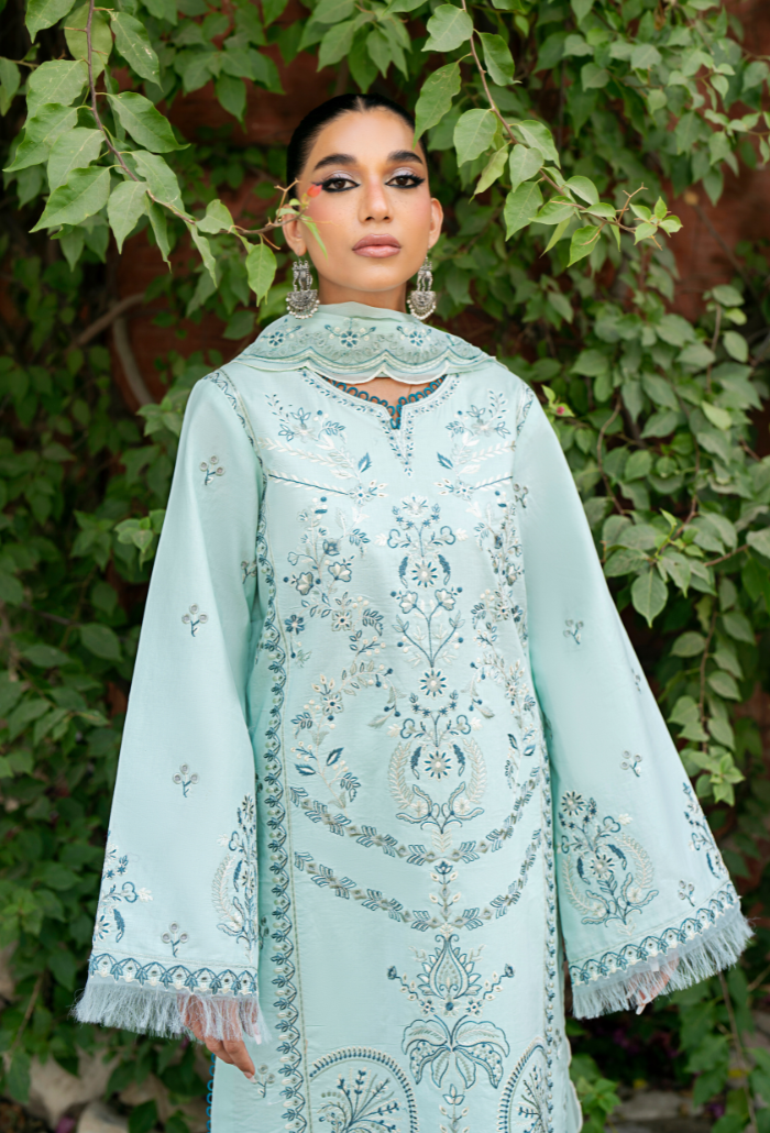 Humdum | Selin Lawn 25 | Selin - D06 -   Ladies Clothes -  Saira Saqlain