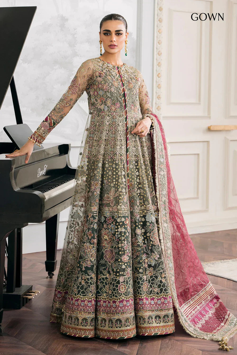 Baroque | Chantelle Embroidered Collection 2024 | CH12-02 - Saira Saqlain