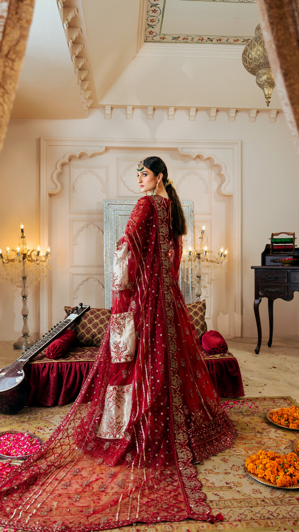 Zebtan | Zircon Wedding Formals | ANARKALI ZQ-09 - Saira Saqlain