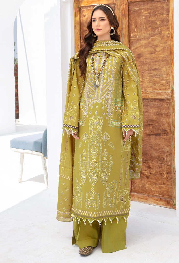 Humdum | Saira Bano Lawn 24 | D04 - Saira Saqlain