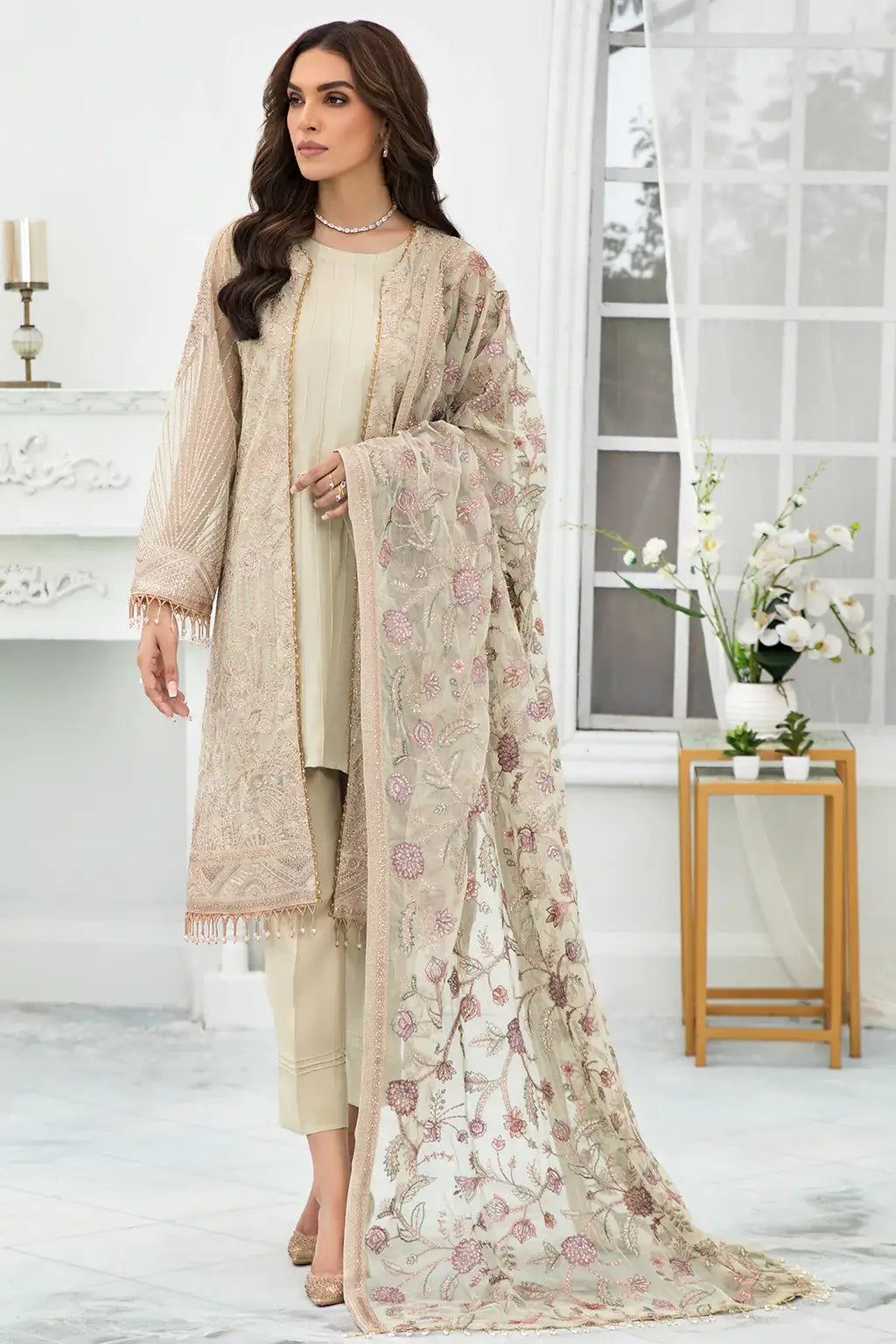 Zarif | DE LUXURY Formals | FLORA - Saira Saqlain