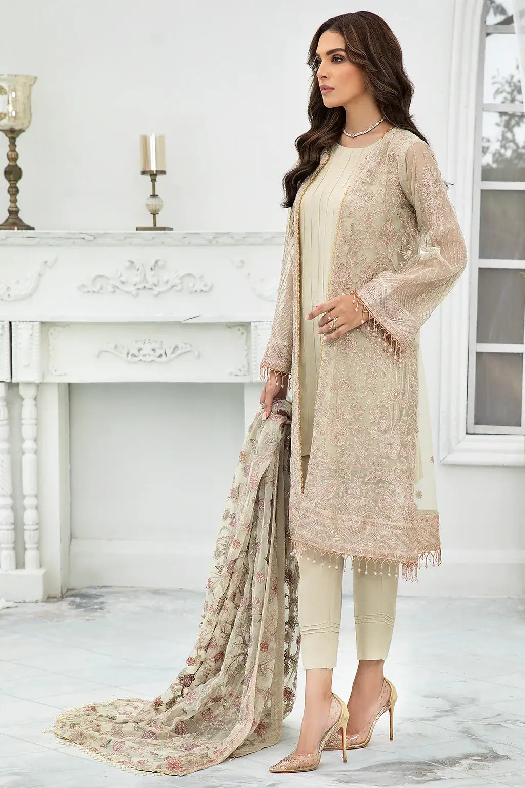 Zarif | DE LUXURY Formals | FLORA - Saira Saqlain