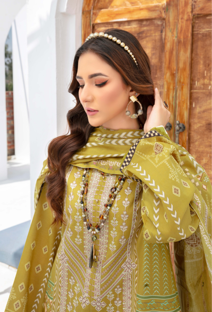 Humdum | Saira Bano Lawn 24 | D04 - Saira Saqlain