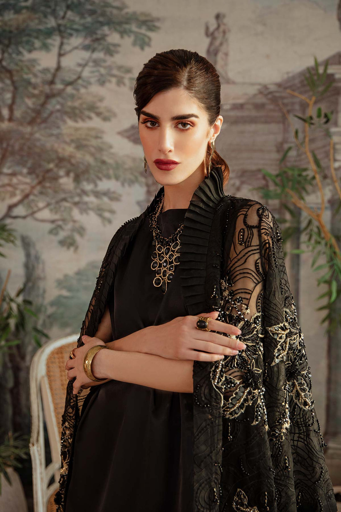 Mina Kashif | Ala Mode Luxury Formals 23 | Luna - Saira Saqlain