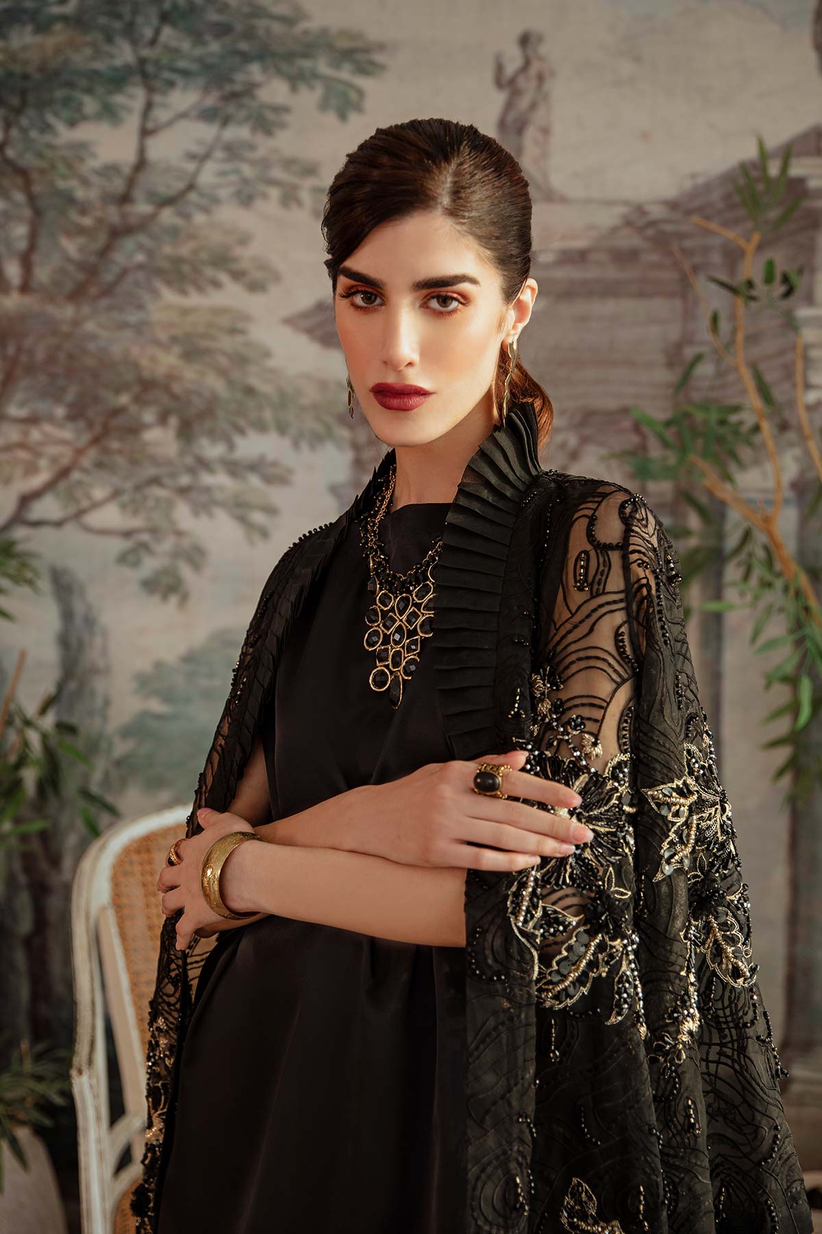 Mina Kashif | Ala Mode Luxury Formals 23 | Luna - Saira Saqlain