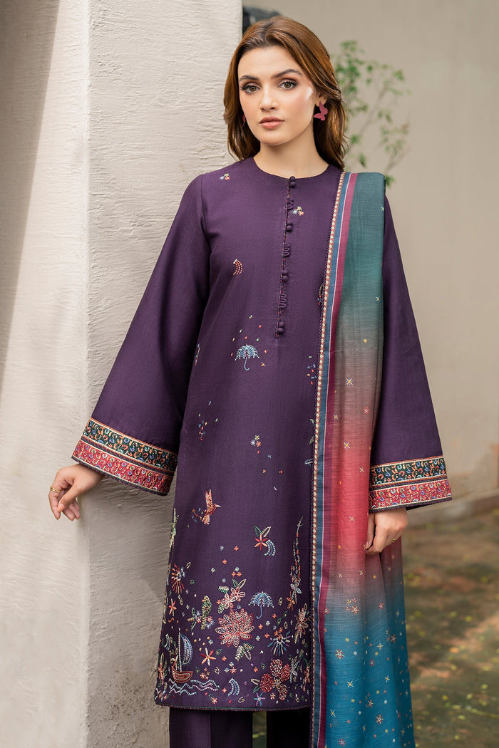 Jazmin | Winter Edition 24 | KHADDAR UW-0050 - Saira Saqlain