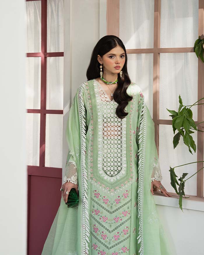 Zevk | Flora Festive Lawn | ROSEMARY -   Ladies Clothes -  Saira Saqlain
