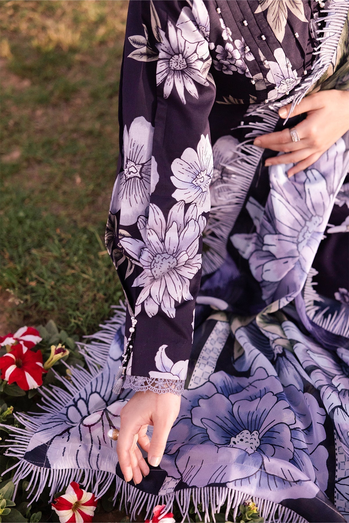 Alizeh | Sheen Lawn Prints 24 | CALLA - Saira Saqlain