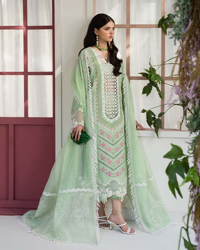 Zevk | Flora Festive Lawn | ROSEMARY -   Ladies Clothes -  Saira Saqlain
