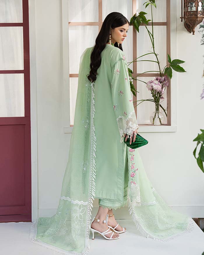 Zevk | Flora Festive Lawn | ROSEMARY -   Ladies Clothes -  Saira Saqlain