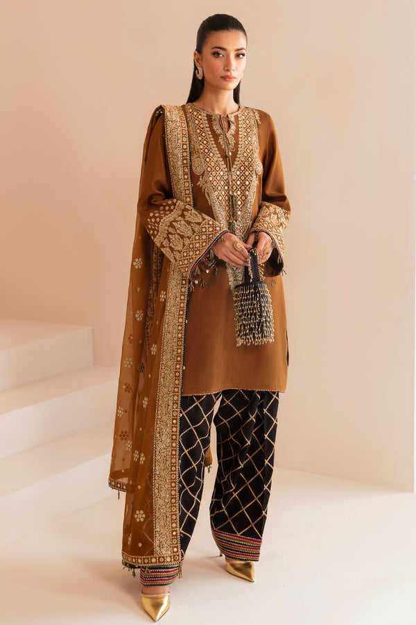 Jazmin | Formals Collection | Raw Silk UR-7037 - Saira Saqlain
