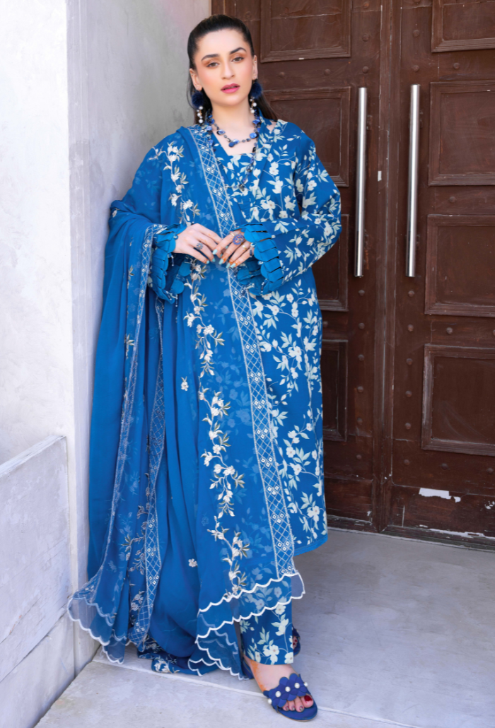 Humdum | Gardenia Lawn 24 | PLG 3 - D09 - Saira Saqlain