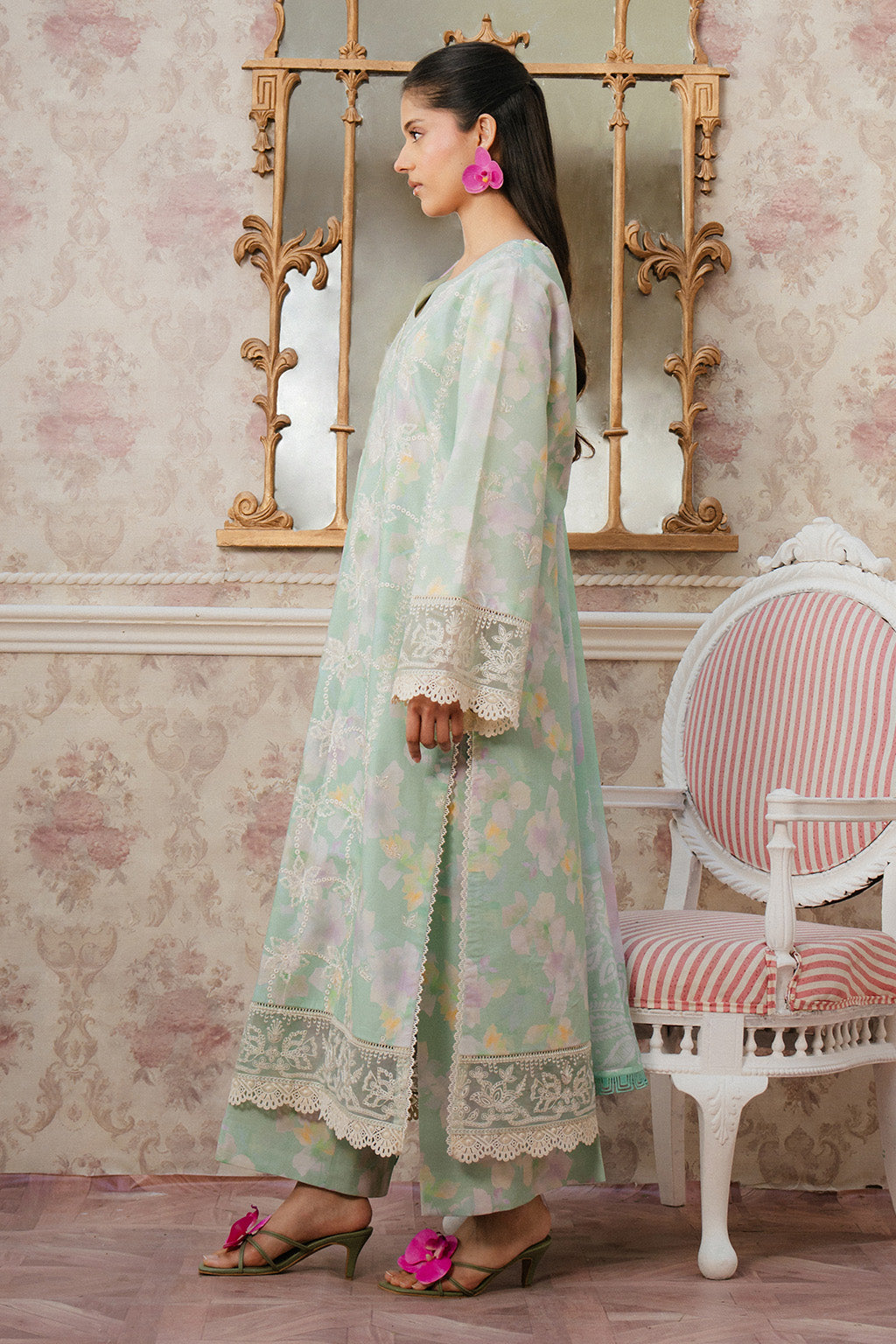 Ayzel | Armelia Printed Lawn 25 | Liora - Saira Saqlain
