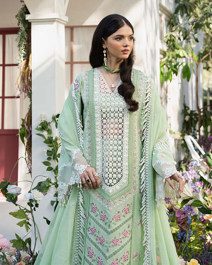 Zevk | Flora Festive Lawn | ROSEMARY -   Ladies Clothes -  Saira Saqlain