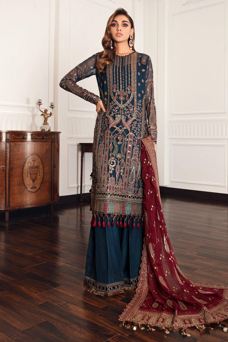 Jazmin | Formals Collection | CHIFFON UC-3049 - Saira Saqlain