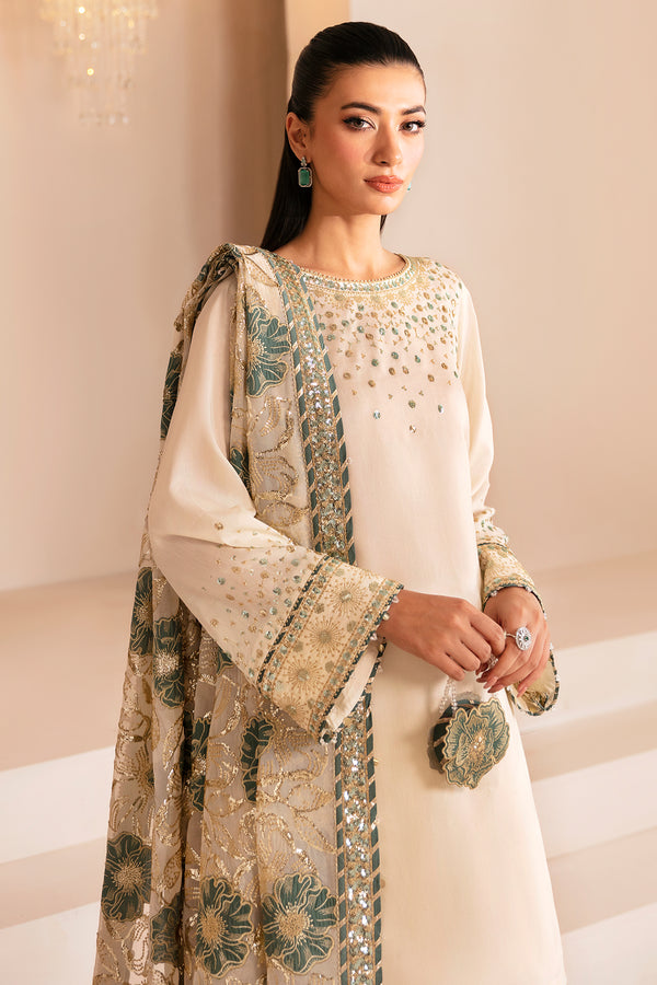 Jazmin | Formals Collection | Raw Silk UR-7039 - Saira Saqlain