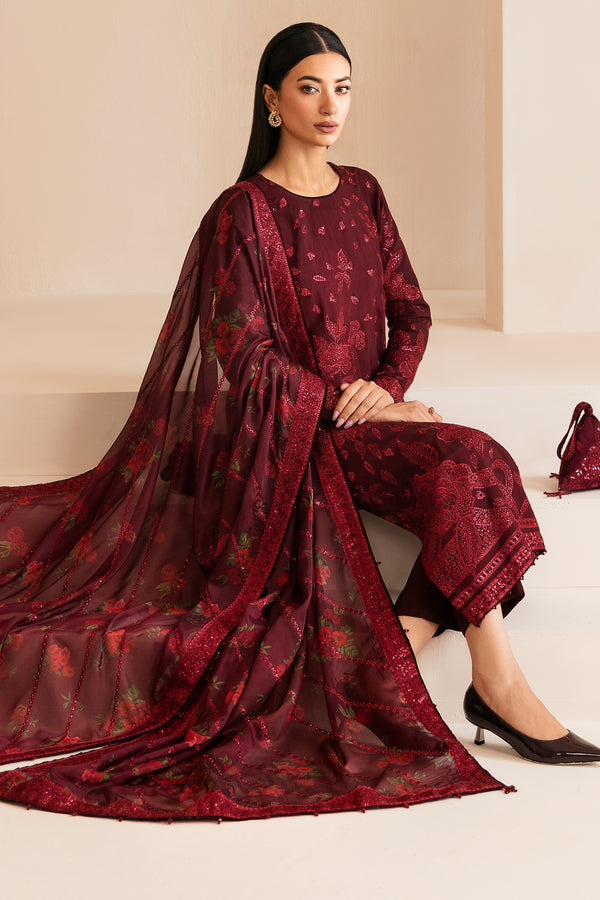 Jazmin | Formals Collection | Raw Silk UR-7031 - Saira Saqlain