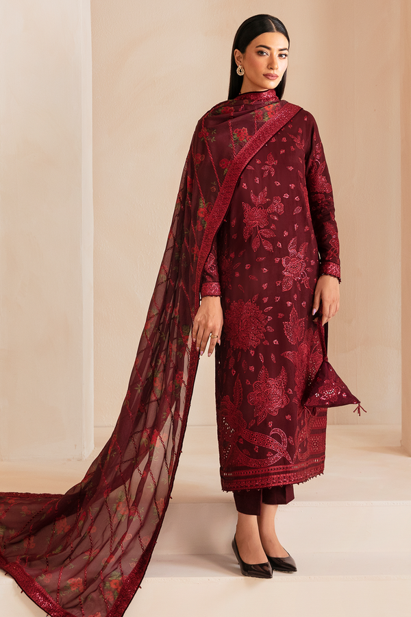Jazmin | Formals Collection | Raw Silk UR-7031 - Saira Saqlain